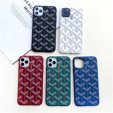 goyard cell phone case price|Goyard iphone 12 case.